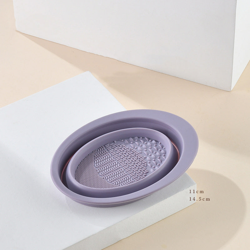 Scrubbing Plate Makeup Brush Cleaning Pad Makeup Brush Cleaning Bowl Scrubbing Plate Makeup Brush Cleaning Pad Makeup Brush Cleaning Bowl